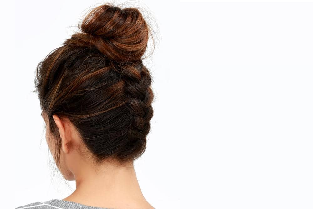 Tutorial Singkat dan Mudah Membuat Braided Bun Hair ala Popbela ...