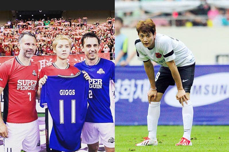 9 Idola KPop Atletis yang Juga Penggila Sepak Bola