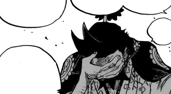 Kozuki Sukiyaki dibuat stres oleh ulah Oden. (Dok. Shueisha/One Piece)