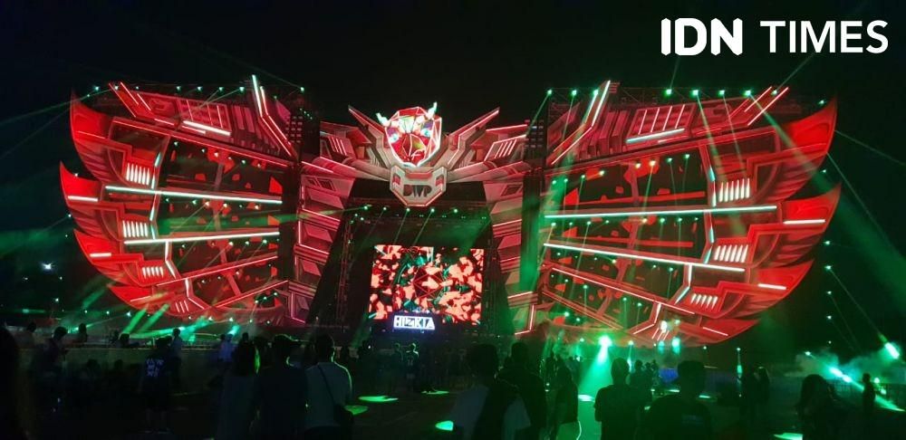 Meriahnya Djakarta Warehouse Project (DWP) 2019, di JI Expo, Kemayoran, Jakarta, Minggu (15/12). (IDN Times/Uni Lubis)