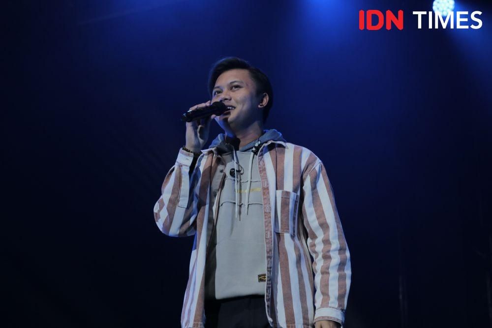 Penampilan Rizky Febian di BNI Java Jazz Festival 2020, Jakarta. 28 Februari 2020. IDN Times/Nadia Umara