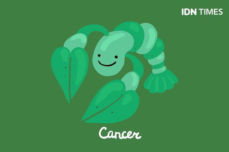 Ilustrasi Zodiak (Cancer) (IDN Times/Mardya Shakti)