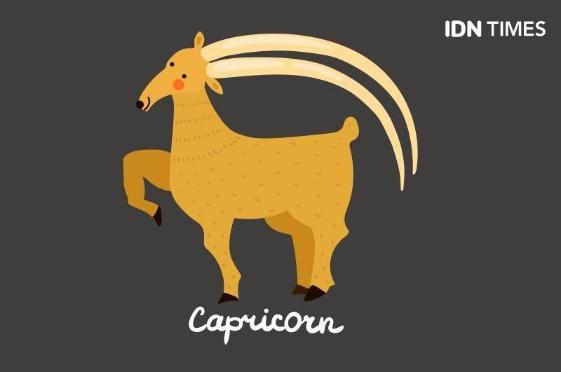 ilustrasi zodiak Capricorn (IDN Times/Mardya Shakti)