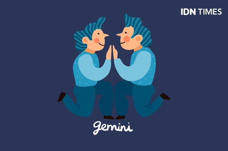 Ilustrasi Zodiak (Gemini) (IDN Times/Mardya Shakti)
