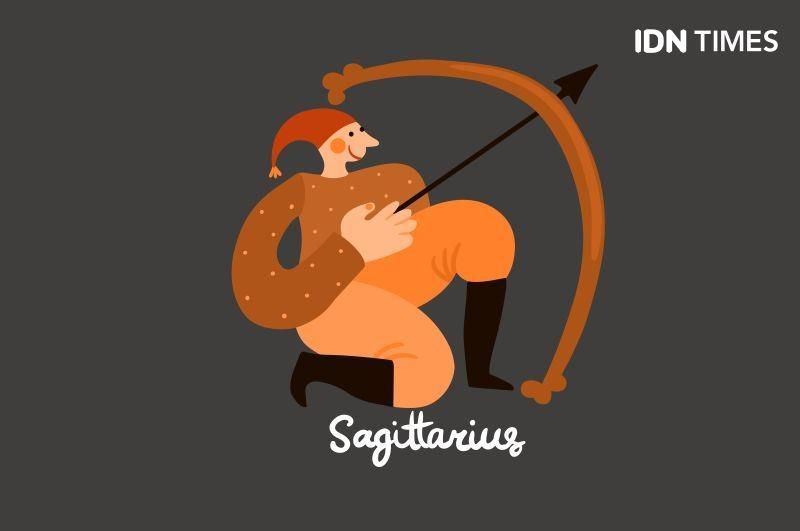 Ilustrasi Zodiak (Sagitarius) (IDN Times/Mardya Shakti)