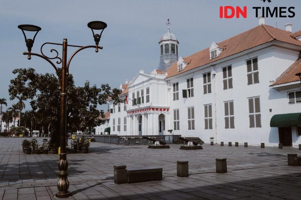 Suasana Museum Sejarah Jakarta atau Museum Fatahillah yang berada di Kota Tua, Jakarta Barat pada Rabu (5/8/2020) (IDN Times/Reynaldy Wiranata)
