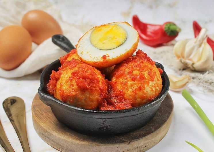 Telur Rica Rica Resep Telur Bumbu Rica-rica yang Pedasnya Bikin Ketagihan, Wajib | IDN ...