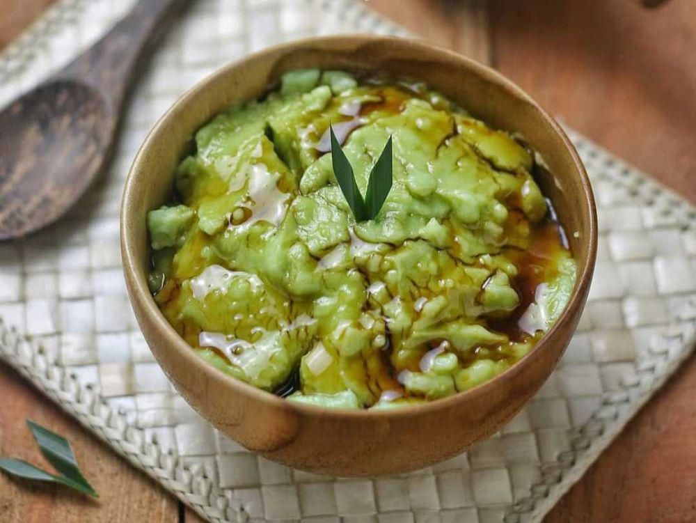 ilustrasi bubur sumsum pandan (instagram.com/agustialidya88)