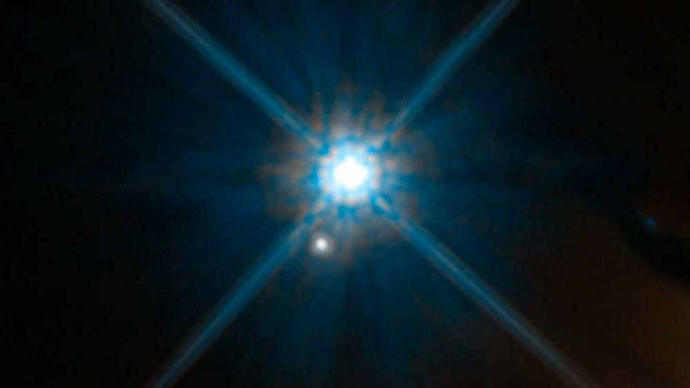 Ilustrasi Lucy sebagai white dwarf (dok. Hubble Telescope)