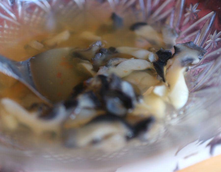 Rujak batu-batu khas Tanjung Benoa Bali (Dok.Pribadi/Ari Budiadnyana)
