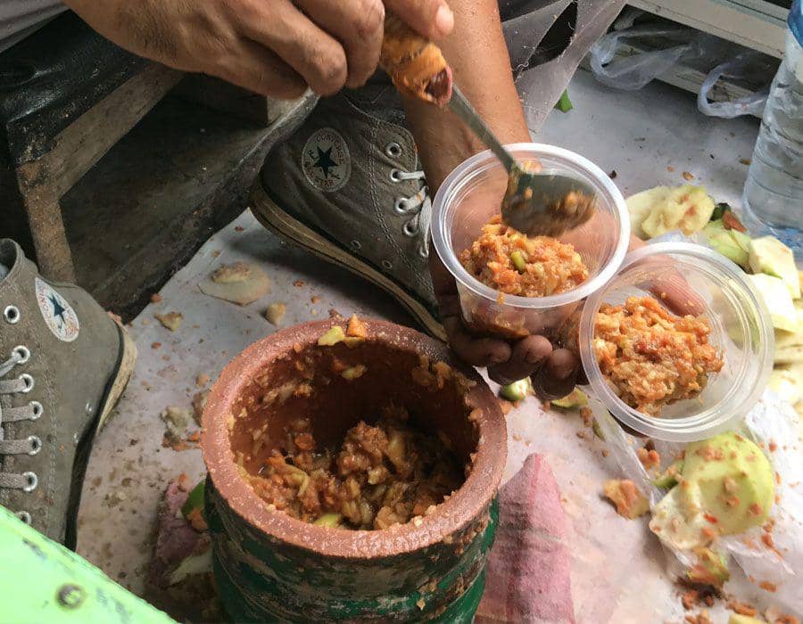 rujak tumbuk (Dok.Pribadi/Ari Budiadnyana)