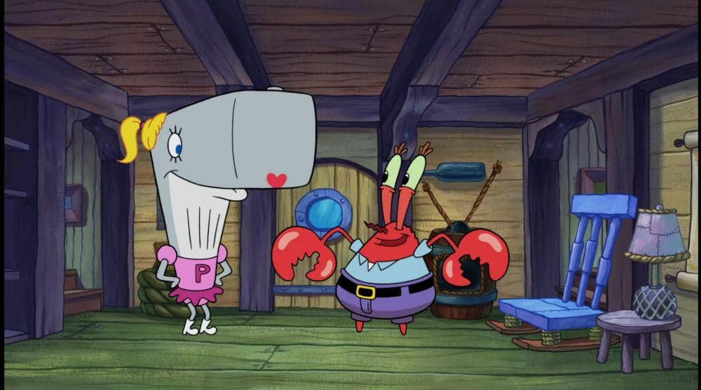 karakter Mr. Krabs dan Pearl (youtube.com/SpongeBob SquarePants Official)