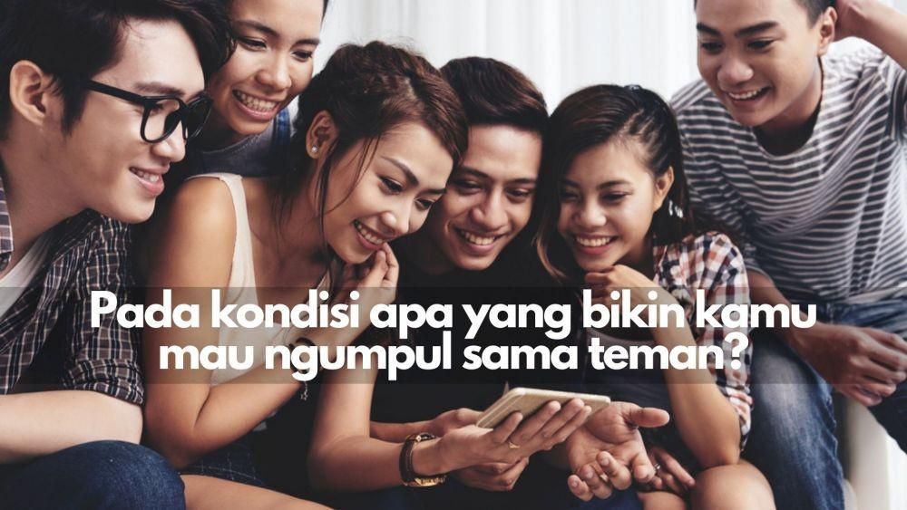 Teman sedang berkumpul (Shutterstock/DragonImages)