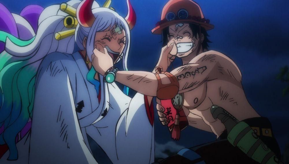 Yamato dan Portgas D. Ace. (Dok. Toei Animation/One Piece)