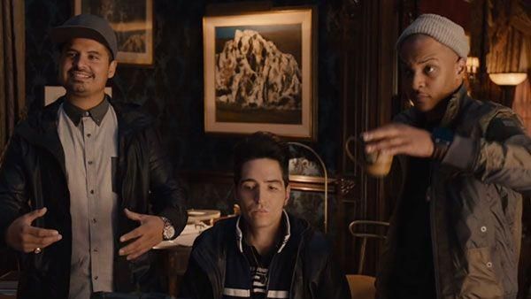 Luis (kiri), Kurt (tengah), dan Dave (kanan). (Dok. Marvel Studios/Ant-Man)