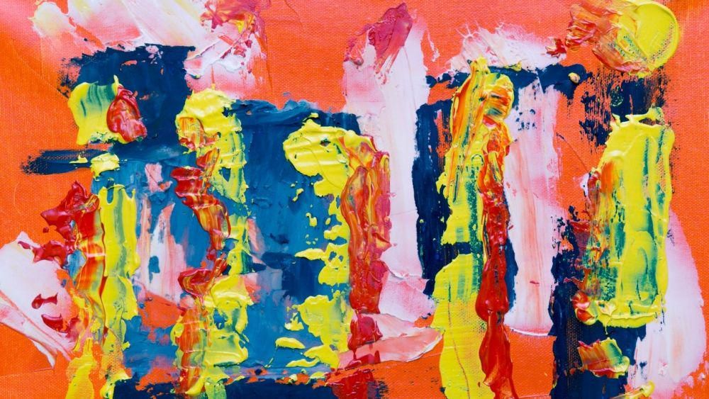 ilustrasi lukisan abstrak (pexels.com/ Steve Johnson)