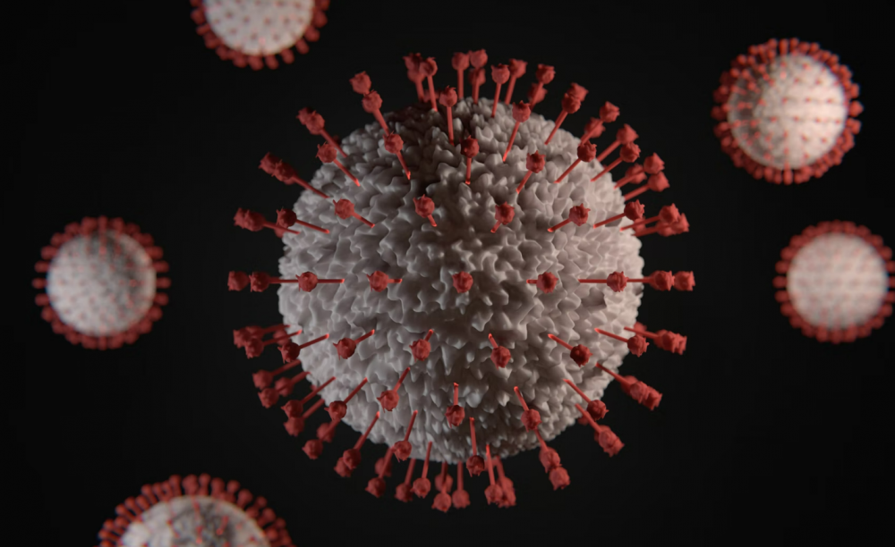 ilustrasi virus Omicron BA.2.75 Centaurus (unsplash.com/Viktor Forgacs)