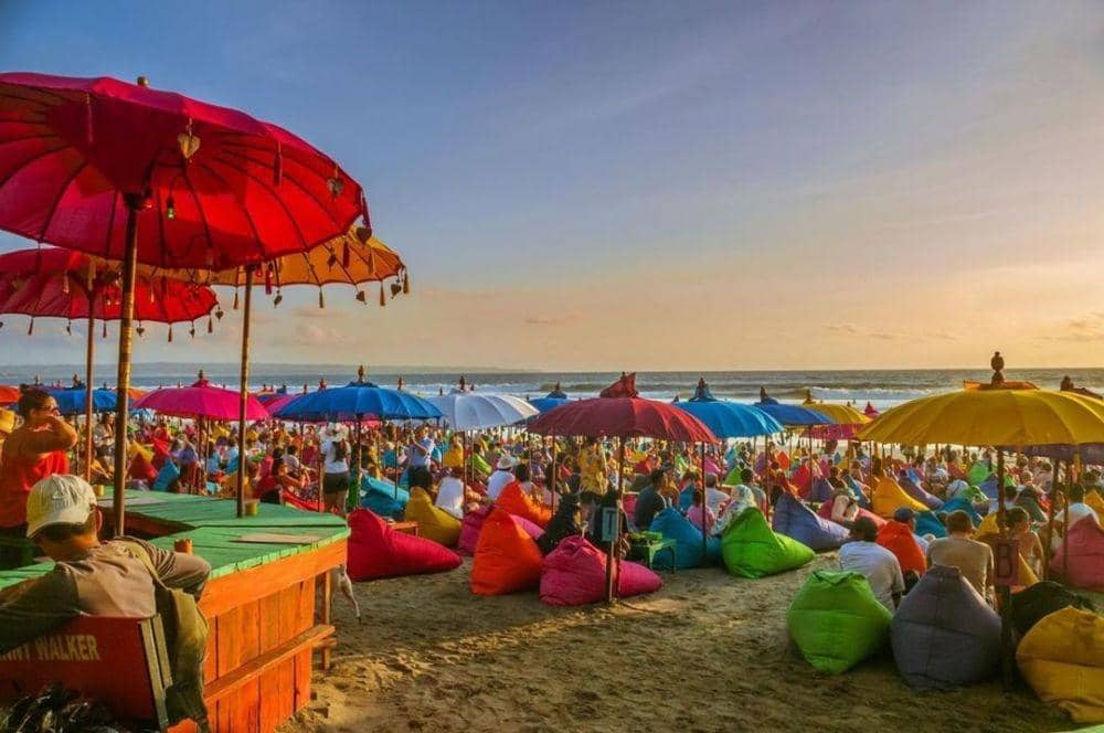 potret Pantai Double Six (instagram.com/balihiace)