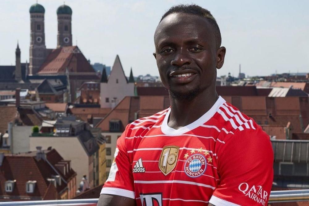 Striker baru Bayern Munich, Sadio Mane (Instagram @fcbayern)