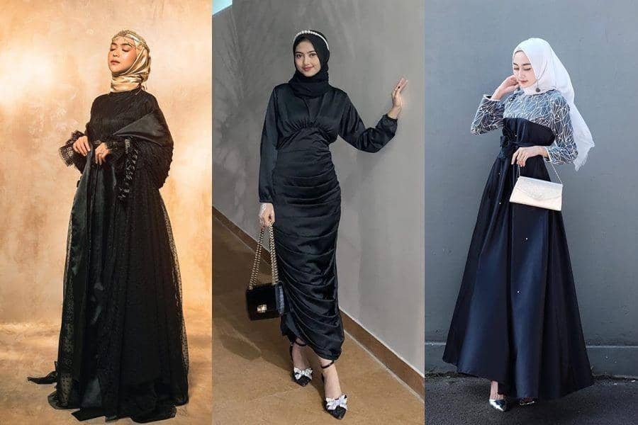 sachin and babi light blue dress Rekomendasi Maxi Dress Hijab dari Benang Jarum