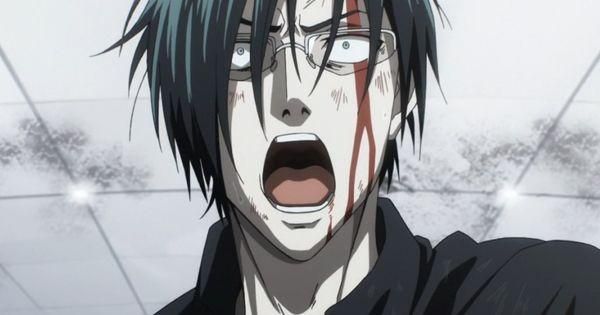 Phoenix Man menyelamatkan Garou  ( Dok. Madhouse / One Punch Man )