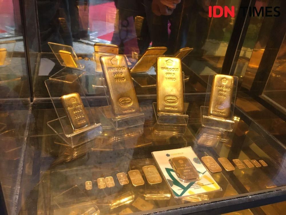 Harga Emas Hari Ini Turun Lagi, Cek Rinciannya!