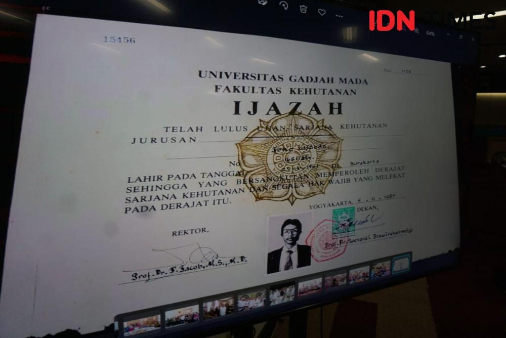 UGM Sebut Pernyataan Mantan Rektor Soal Ijazah Jokowi Tak Berdasar