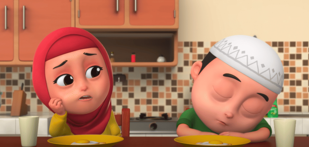 cuplikan kartun Nussa dan Rara (youtube.com/NussaOfficial)