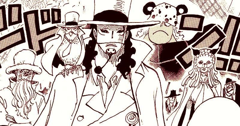 Cipher Pol Aigis Zero di One Piece 1067. (mangaplus.shueisha.co.jp/One Piece)