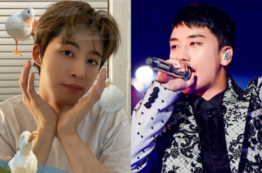 B.I eks iKON dan Seungri eks BIGBANG (twitter.com/shxx131bi131 | facebook.com/BIGBANG)