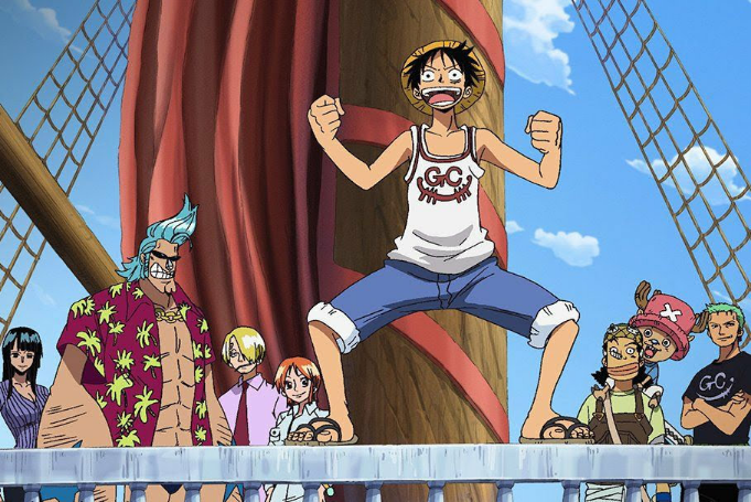 para kru Bajak Laut Topi Jerami (dok. Toei Animation/One Piece)