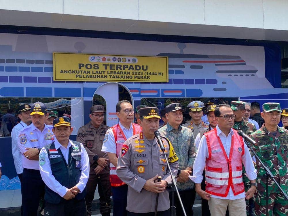 Kapolri Sebut Pemudik dengan Kapal di Jatim Naik 15 Persen | IDN Times ...