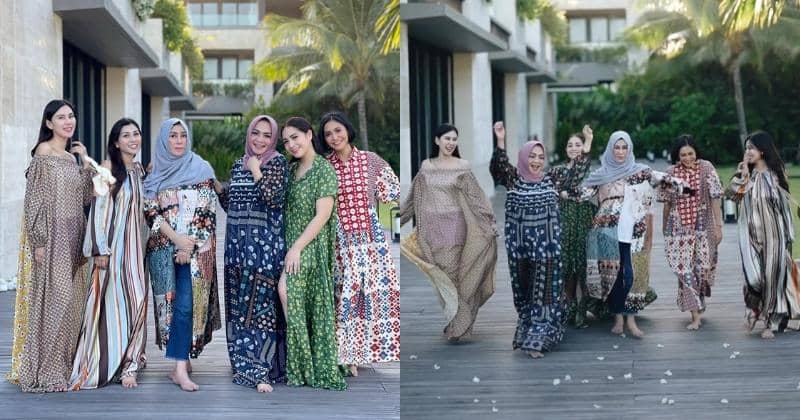 Mama Raja T 7 Gaya Mama Rieta dan Mama Amy Bersama Anak Perempuannya | Popmama.com