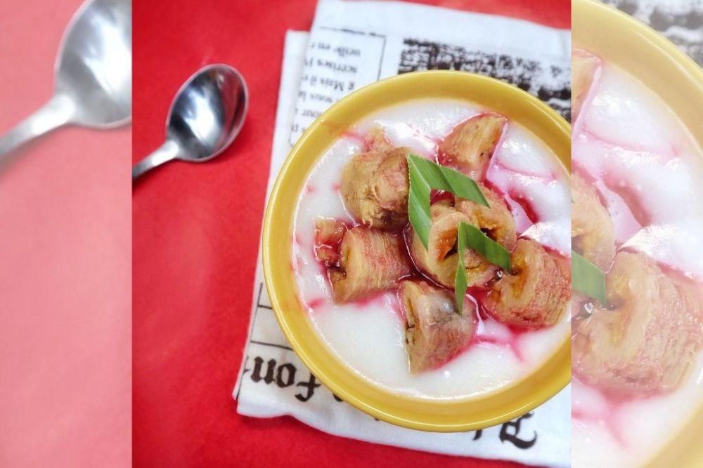 Pallubutung, salah satu penganan khas Kota Makassar. (Dok. Iffa Shafiera - Instagram.com/ishafiera)