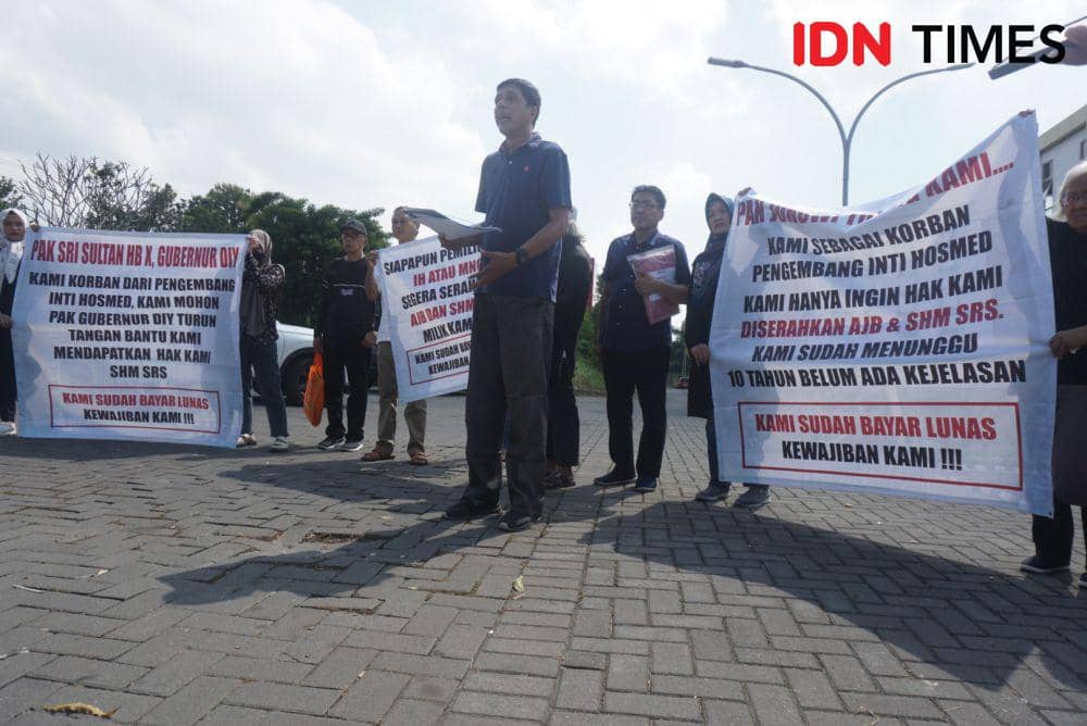 Pemilik Unit Apartemen MCR Demo Tuntut Kejelasan SHMSRS | IDN Times Jogja