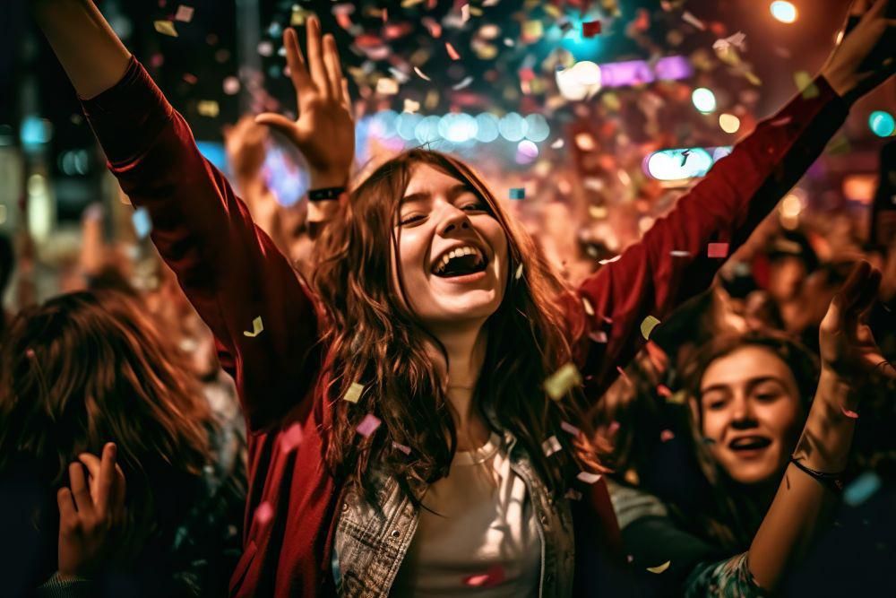 Ilustrasi jomblo menghabiskan malam minggu menonton konser (123rf.com/oleksandrmarta)