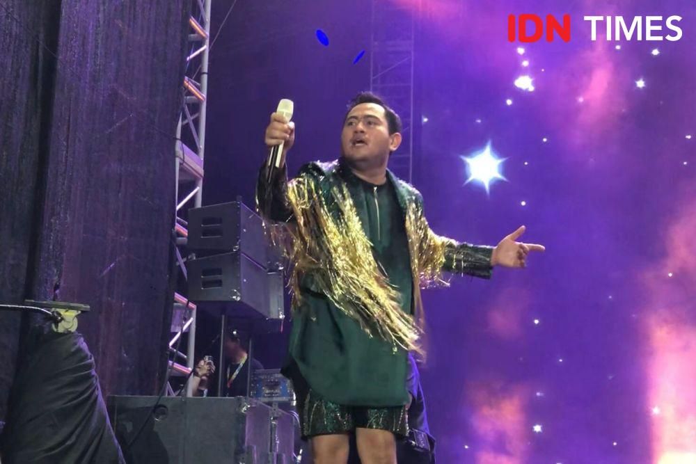 penampilan King Nassar di Pestapora 2023 pada Sabtu (24/9/2023) (IDN Times/Elizabeth Chiquita)