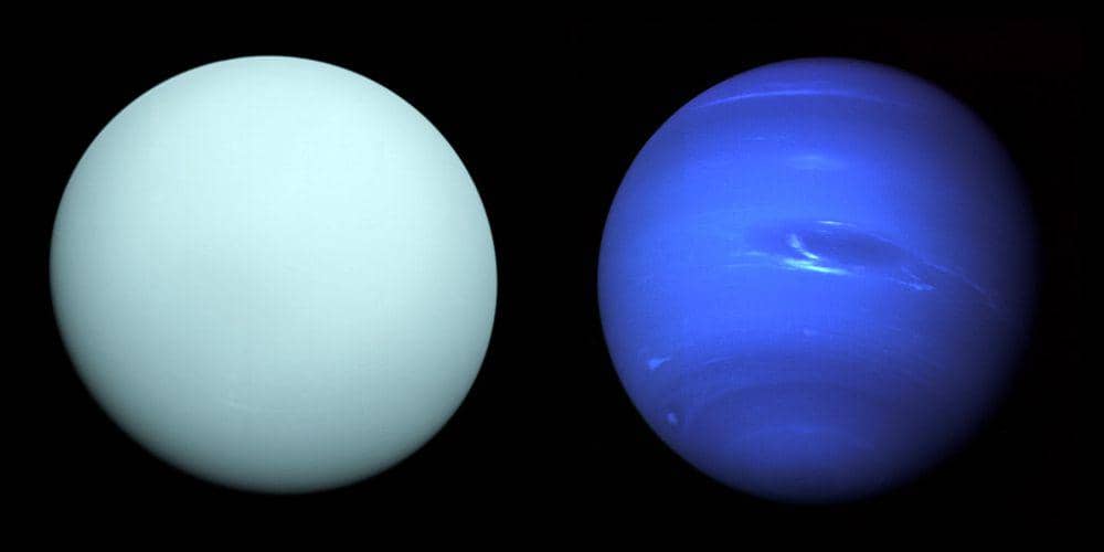 ilustrasi uranus dan neptunus (NASA's Marshall Space Flight Center)