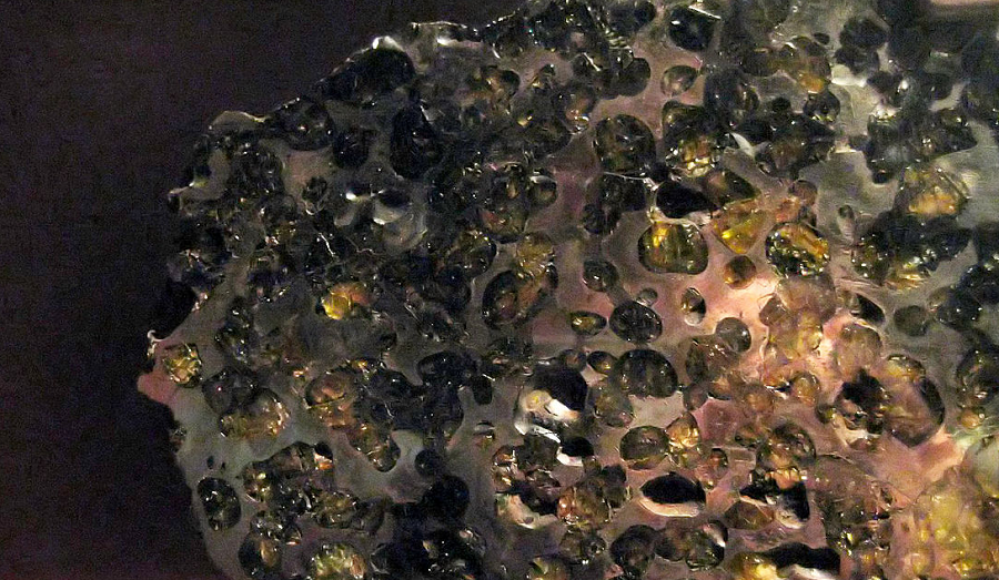 ilustrasi batu meteor Brenham (commons.wikimedia.org)