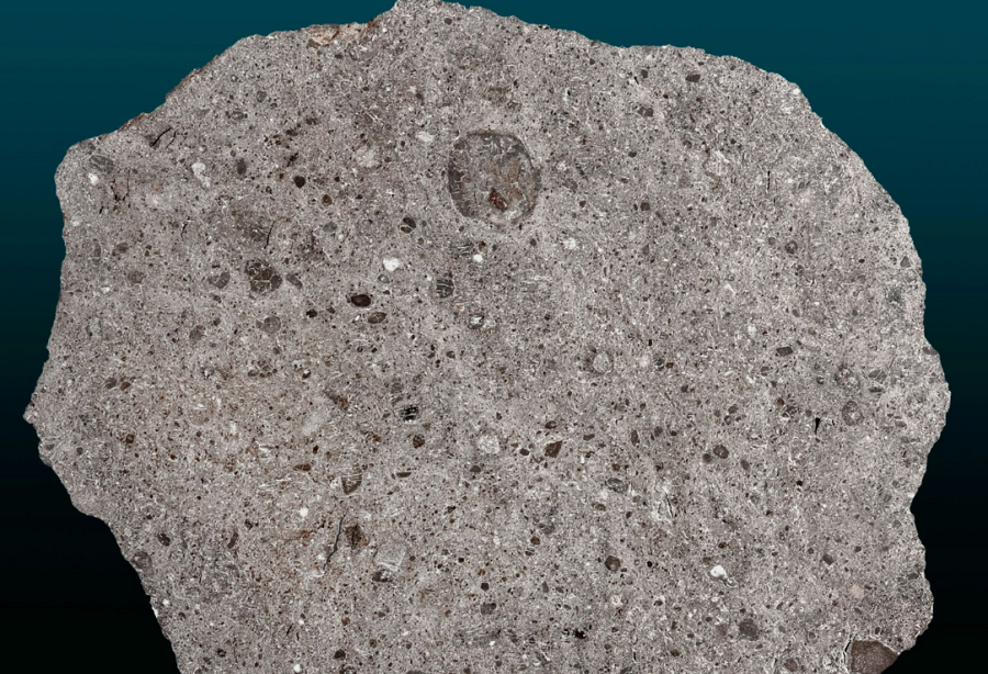 ilustrasi batu meteor Tisserlittine (onlineonly.christies.com/Chriatie's Auction)