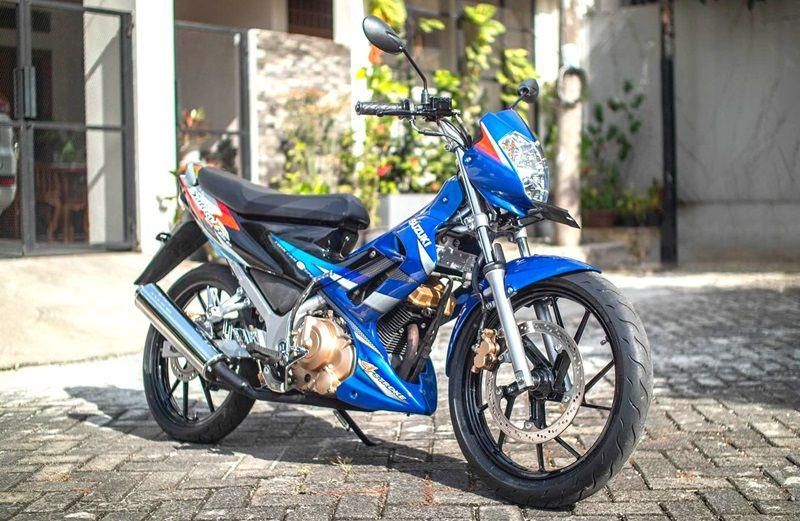 4 Ide Modifikasi Satria FU Terkeren, Coba Full Air Brush