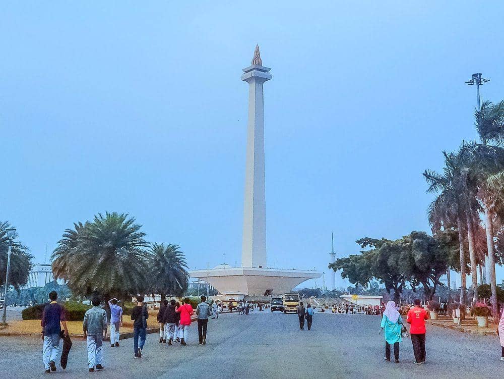 Tugu Monas (dok. pribadi/Fatma Roisatin Nadhiroh)