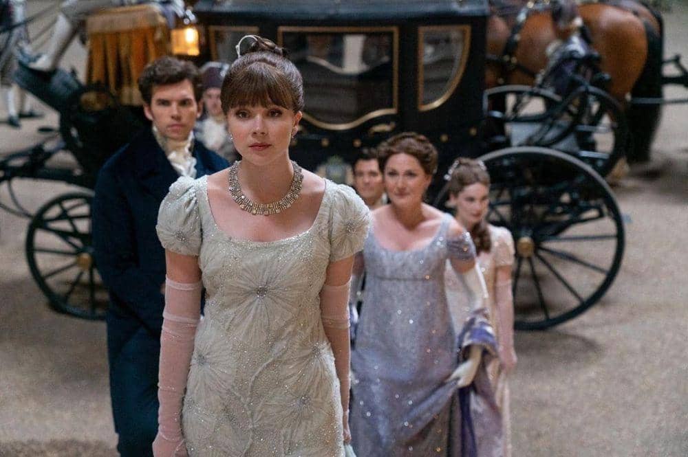 Claudia Jessie sebagai Eloise Bridgerton (instagram.com/bridgertonseriess)