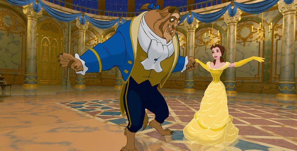 Scene di film Beauty And The Beast.(dok.Disney/Beauty And The Beast)