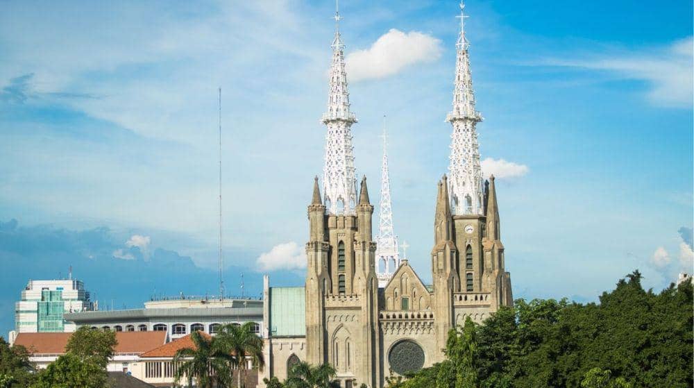 Potret Gereja Katedral Jakarta (jakarta-tourism.go.id)