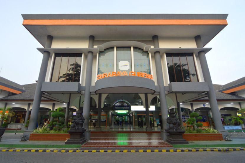 Potret Stasiun Surabaya Gubeng (dok. Humas PT KAI)