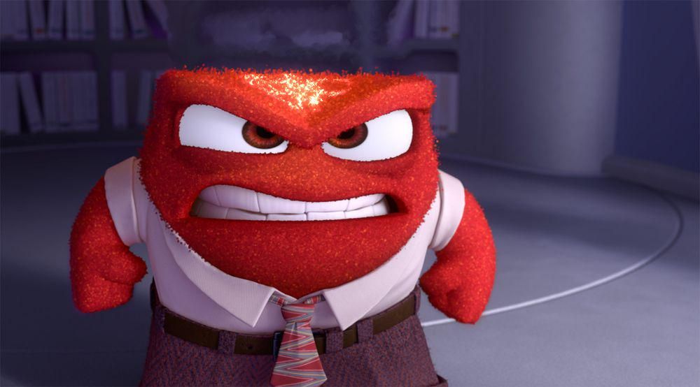 karakter emosi Anger dalam film Inside Out 2 (dok. Pixar Animation Studios/Inside Out 2)