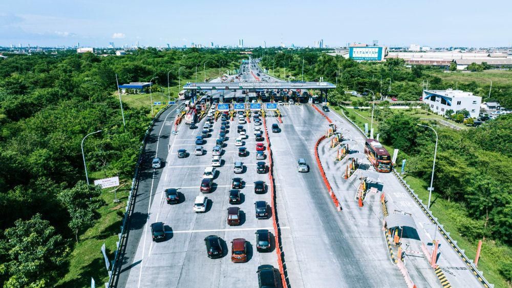 Kondisi Tol Surabaya - Mojokerto (Sumo) GT Warugunung. Dok. PT JSM