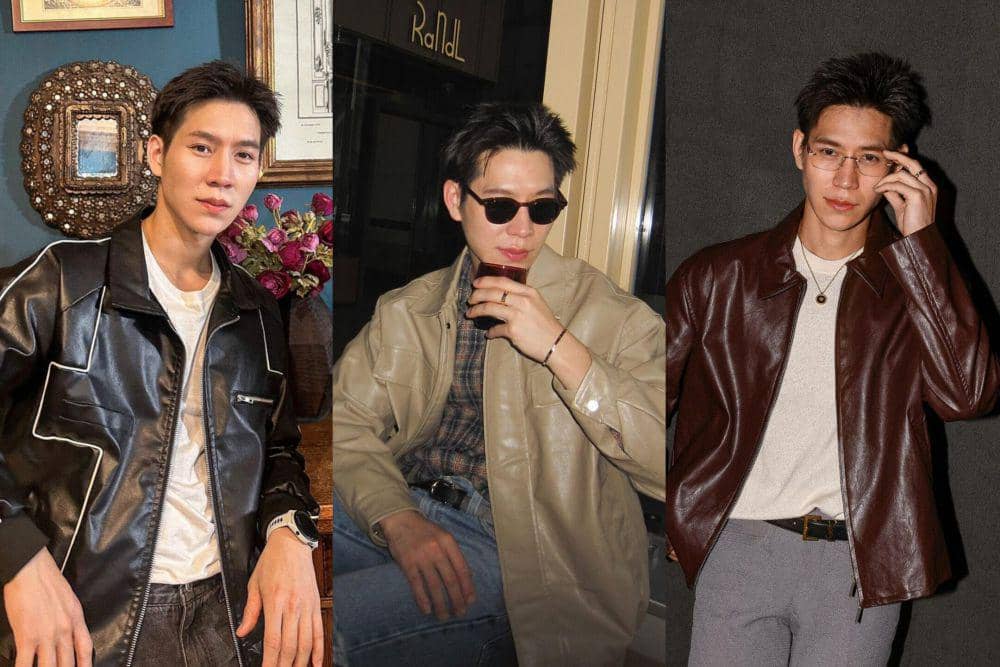 Poppy Ratchapong 7 Ide Layering Jaket Kulit ala Poppy Ratchapong, Chic | IDN Times Sulsel