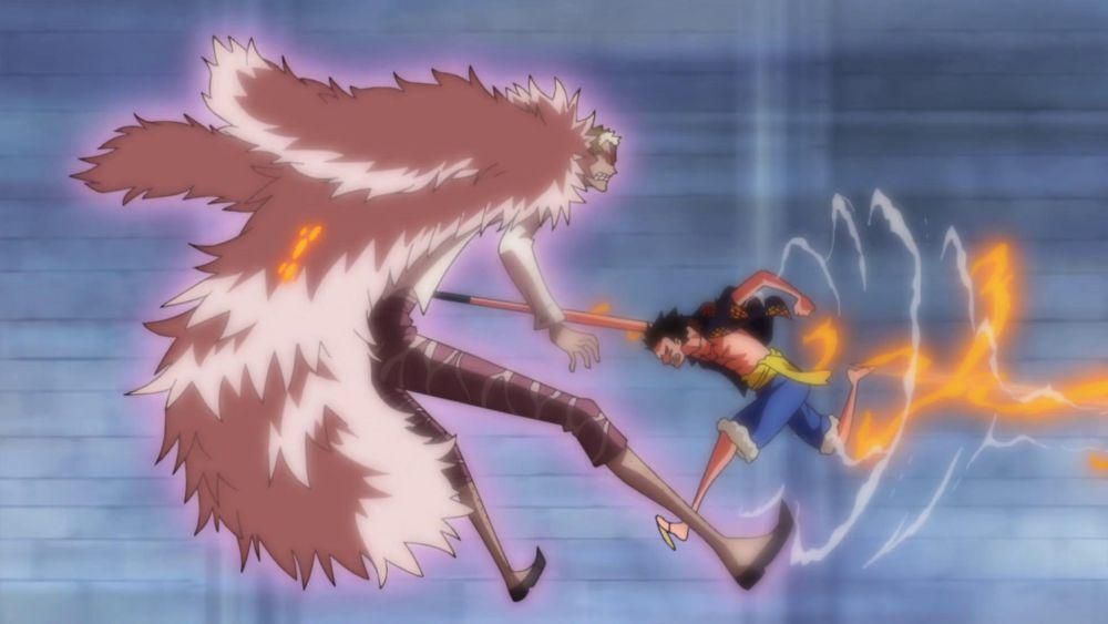 8 Pertarungan One Piece yang Lebih Seru Setelah Ditonton Ulang! Doflamingo vs Luffy??